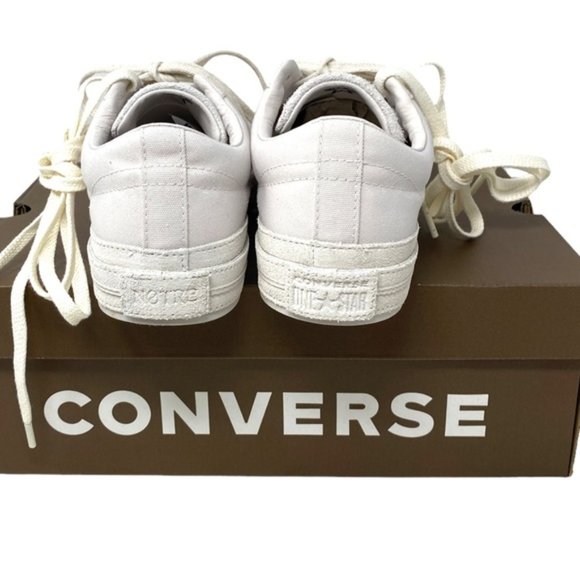 Converse One Star x NOTRE Low White Suede Canvas Women's Sneakers Custom A01630C - Picture 10 of 11